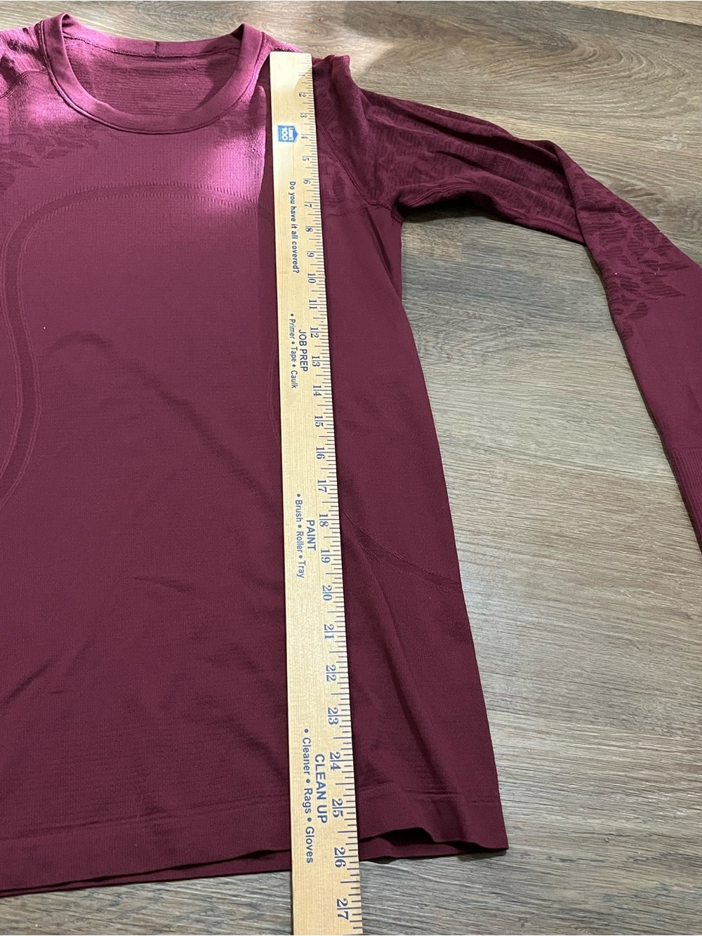 Lululemon Swiftly Tech Long Sleeve | Size 8 | Red Floral | Thumbholes - Picture 6 of 11
